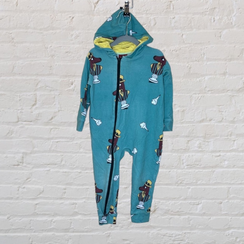 Jelly Alligator Dog Statue Hooded Romper​